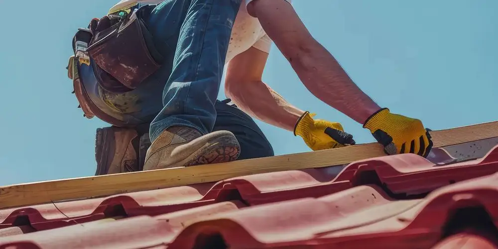 Réhabilitation d'une toiture en tuiles